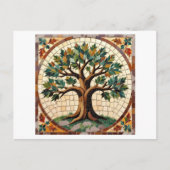 Mosaic tree postkarte (Vorderseite)