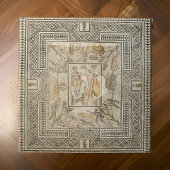 Mosaic Villelaure griechisch Etruskisch römisch Fliese