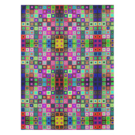 Mosaic Vivid Colors Abstrakte griechische Motive Tischdecke