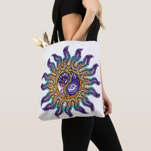Mosaic Yin Yang Sun Tote Bag Tasche (Von Nahem)