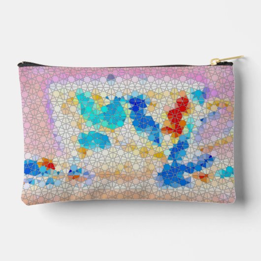 Mosaic Zubehörtasche (Rückseite)