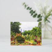 Mosaiculture Frog Postkarte (Stehend Vorderseite)