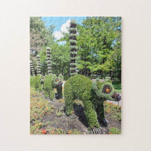 Mosaïculturen Montreal. Puzzle (Vertikal)