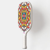 mosaigelb rot pickleball schläger (Links)