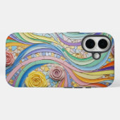 Mosaik 12 Case-Mate iPhone hülle (Rückseite (Horizontal))