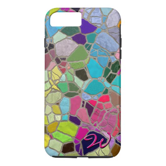 Mosaik 15A Case-Mate iPhone Hülle (Rückseite)