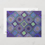 Mosaik 2 postkarte (Vorne/Hinten)