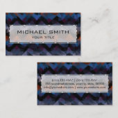Mosaik Abstrakt Art #21 Visitenkarte (Vorne/Hinten)