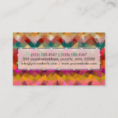 Mosaik Abstrakt Art #29 Visitenkarte (Rückseite)