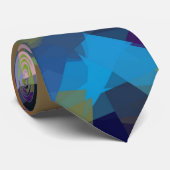 Mosaik Abstrakt Art #31 Krawatte (Gerollt)