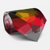 Mosaik Abstrakt Art #32 Krawatte (Gerollt)