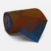 Mosaik Abstrakt Art #34 Krawatte (Gerollt)