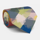 Mosaik Abstrakt Art #7 Krawatte (Gerollt)