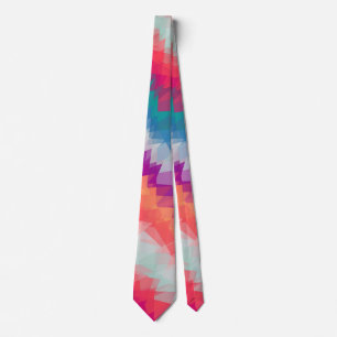 Mosaik Abstrakt Art #99 Krawatte
