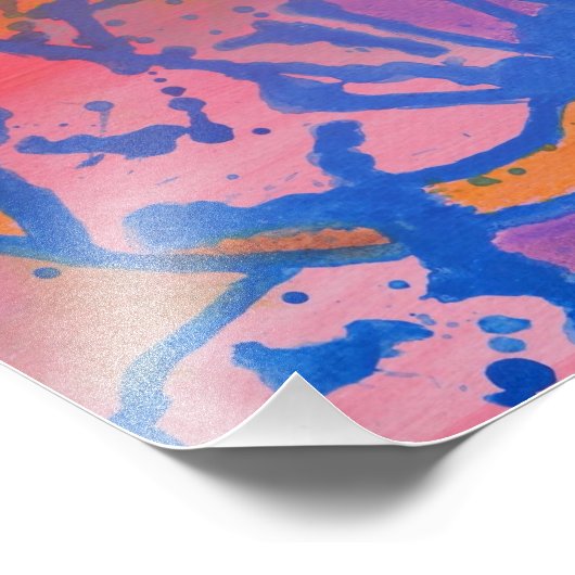 Mosaik-abstrakt Fotodruck (Ecke)