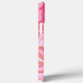 Mosaik Abstrakt rosa Hübsche, individuelle Trendy Case-Mate iPhone Hülle (Rückseite / Rechts)