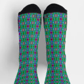 Mosaik Abstrakt Socken (Oben)