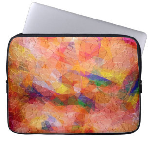 Mosaik-Abstrakte Kunst Moderne geometrische Must Laptopschutzhülle