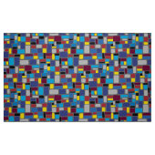 Mosaik Abstraktes Muster 050721 v1 Stoff (Fat Quarter (45,7 x 55,9 cm))