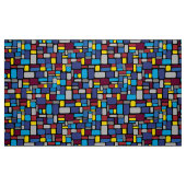 Mosaik Abstraktes Muster 050721 v2 Stoff (Fat Quarter (45,7 x 55,9 cm))