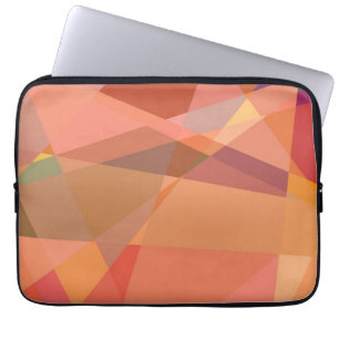 Mosaik-Abstraktkunst Moderne geometrische Muster Laptopschutzhülle