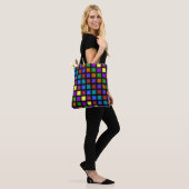 Mosaik Allover Tote Bag Tasche (Am Model)