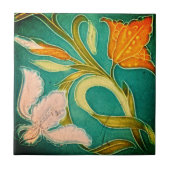 Mosaik antike Malerei von Blume Keramik Fliesen (Vorderseite)