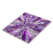 Mosaik Art - Amethyst und Pearl Fliese (Seite)