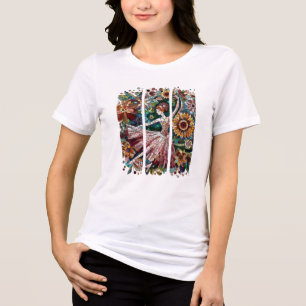 Mosaik Art Ballerina Pinakothek Züst Tri-Blend Shirt
