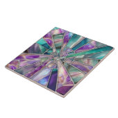 Mosaik Art - Dreamy Fluorite Fliese (Seite)