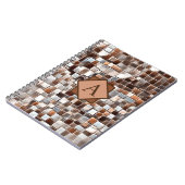 Mosaik Art / Monogramm / Notizblock (Linke Seite)