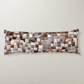 Mosaik Art / Monogramm / Seitenschläferkissen (Rückseite)