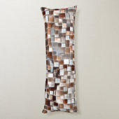 Mosaik Art / Monogramm / Seitenschläferkissen (Rückseite (Vertikal))