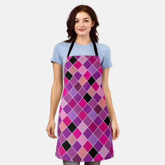 Mosaik auf Glas 10 Schürze (Getragen)