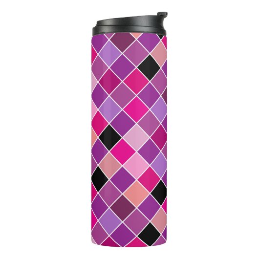 Mosaik auf Glas 10 Thermosbecher (Nach links gedreht)