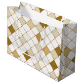 Mosaik auf Glas 1 Große Geschenktüte (Vorderseite Schrägansicht)