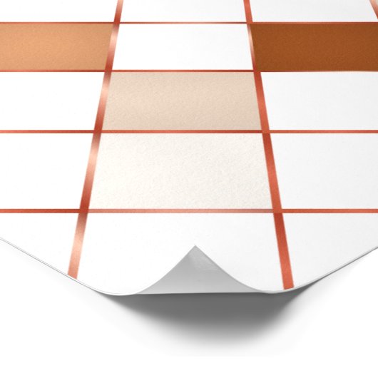 Mosaik auf Glas 2 Poster (Ecke)