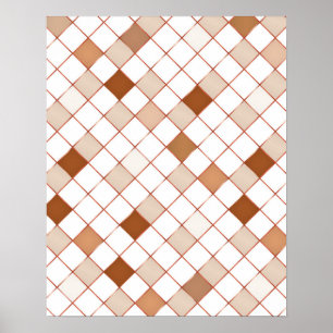 Mosaik auf Glas 2 Poster