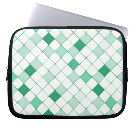 Mosaik auf Glas 3 Laptopschutzhülle (Vorderseite)