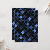 Mosaik auf Glas 6 Karte (Vorderseite/Rückseite Beispiel)