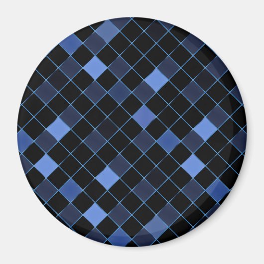 Mosaik auf Glas 6 Magnet (Vorne)