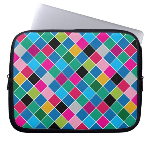 Mosaik auf Glas 9 Laptopschutzhülle (Vorderseite)