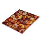 Mosaik aus Agate und Carnelian Fliese (Seite)