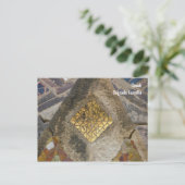 Mosaik aus der Sagrada Familia Postkarte (Stehend Vorderseite)