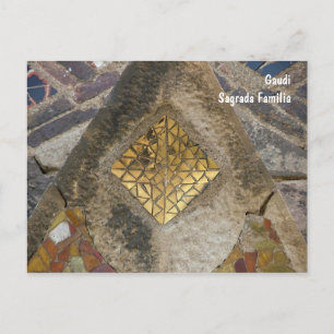 Mosaik aus der Sagrada Familia Postkarte