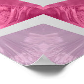 Mosaik aus farbigem Glas, nahtloser hintergrundeck Poster (Ecke)