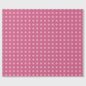 Mosaik aus heiß rosa Tile Geschenkpapier (Flach)