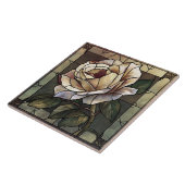 Mosaik aus weißem Rose Fliese (Seite)