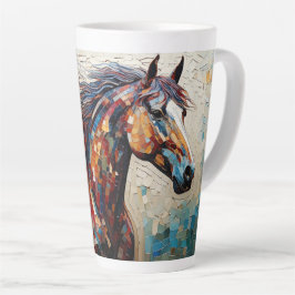 Mosaik Bay Horse Milchtasse