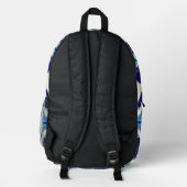Mosaik. Bedruckter Rucksack (Rückseite)
